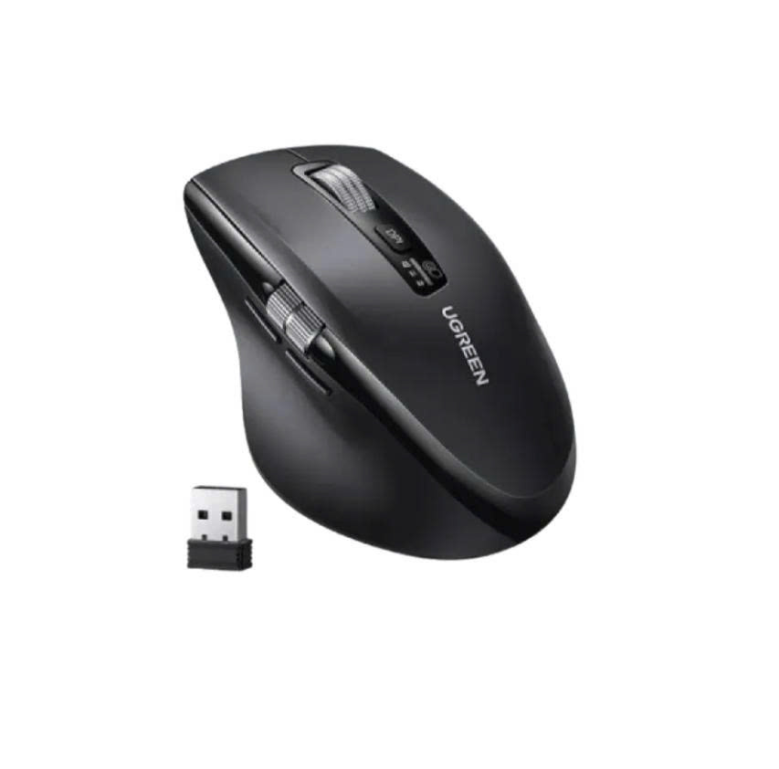 Chuột không dây Bluetooth v5.4 & Wirelless 2.4GHz hỗ trợ 5000DPI Ugreen 45792